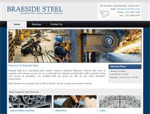 Tablet Screenshot of braesidesteel.com